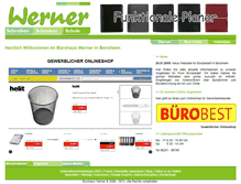 Tablet Screenshot of buerobedarf-bensheim.de